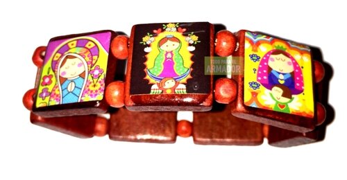 PULSERAS ELASTIZADAS VIRGEN PORFIS